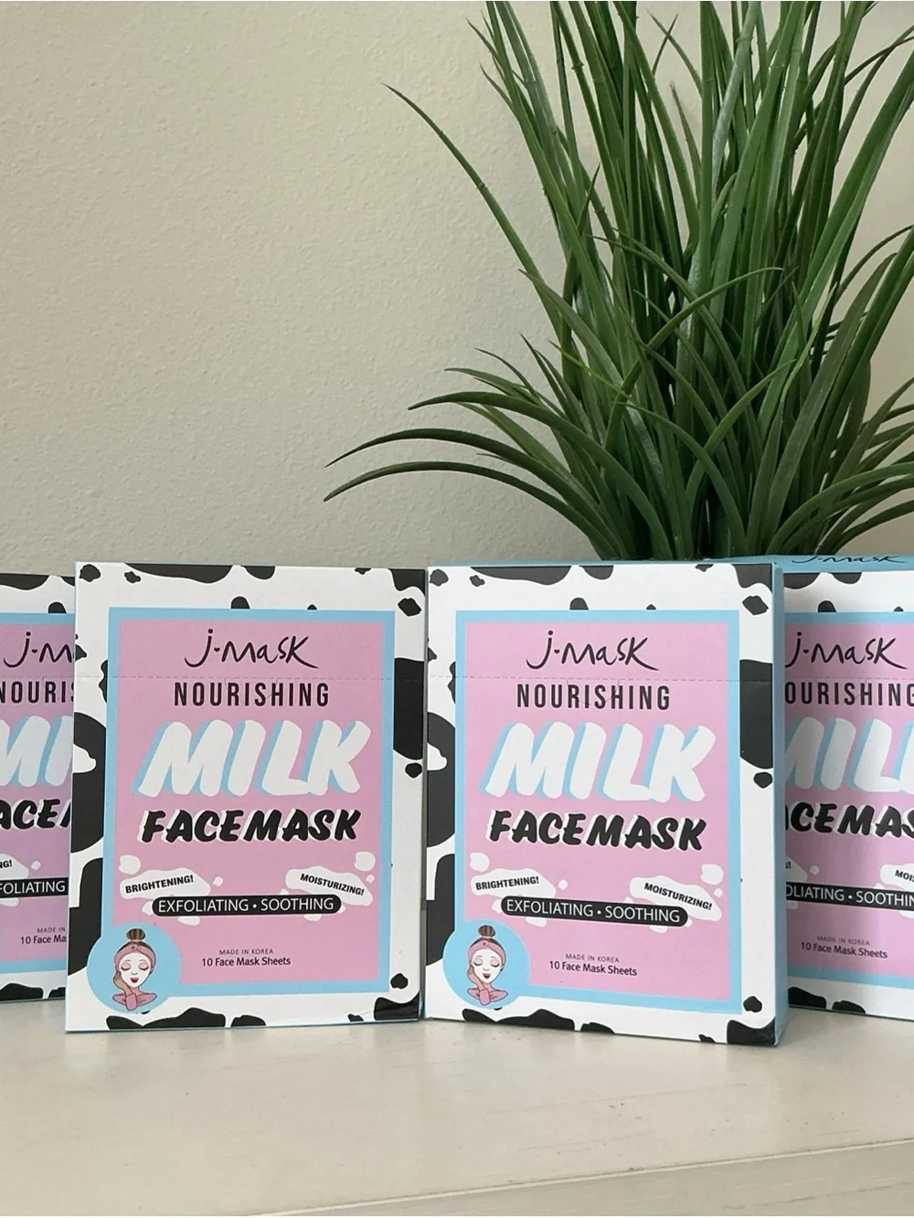 Nourishing Milk Face Mask - BUNDLE OF 4 (40 Hydrating Sheet Masks)
